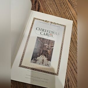 A Christmas Carol By Charles Dickens Blue Hardcover Book